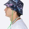 Accessories Eptm. | Eptm. Accessories Eptm Tie Dyed Bandana Bucket Hat-Black