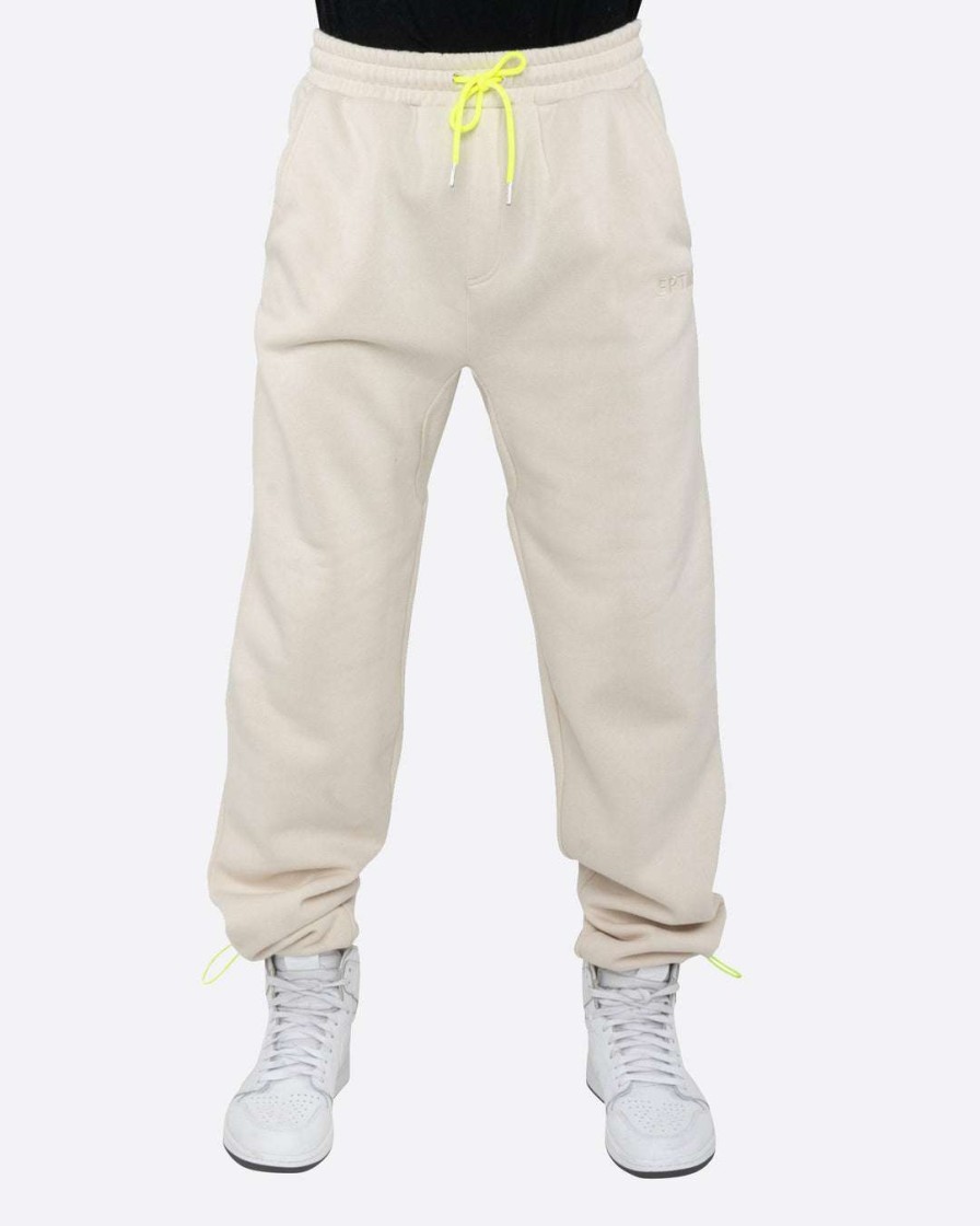 Men Eptm. | Eptm. Eptm Hyper Fleece Pants-Cream