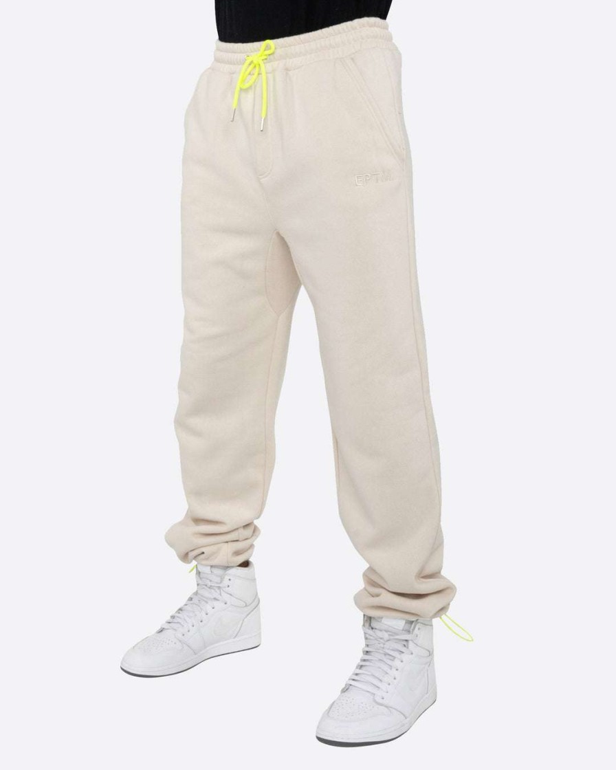 Men Eptm. | Eptm. Eptm Hyper Fleece Pants-Cream