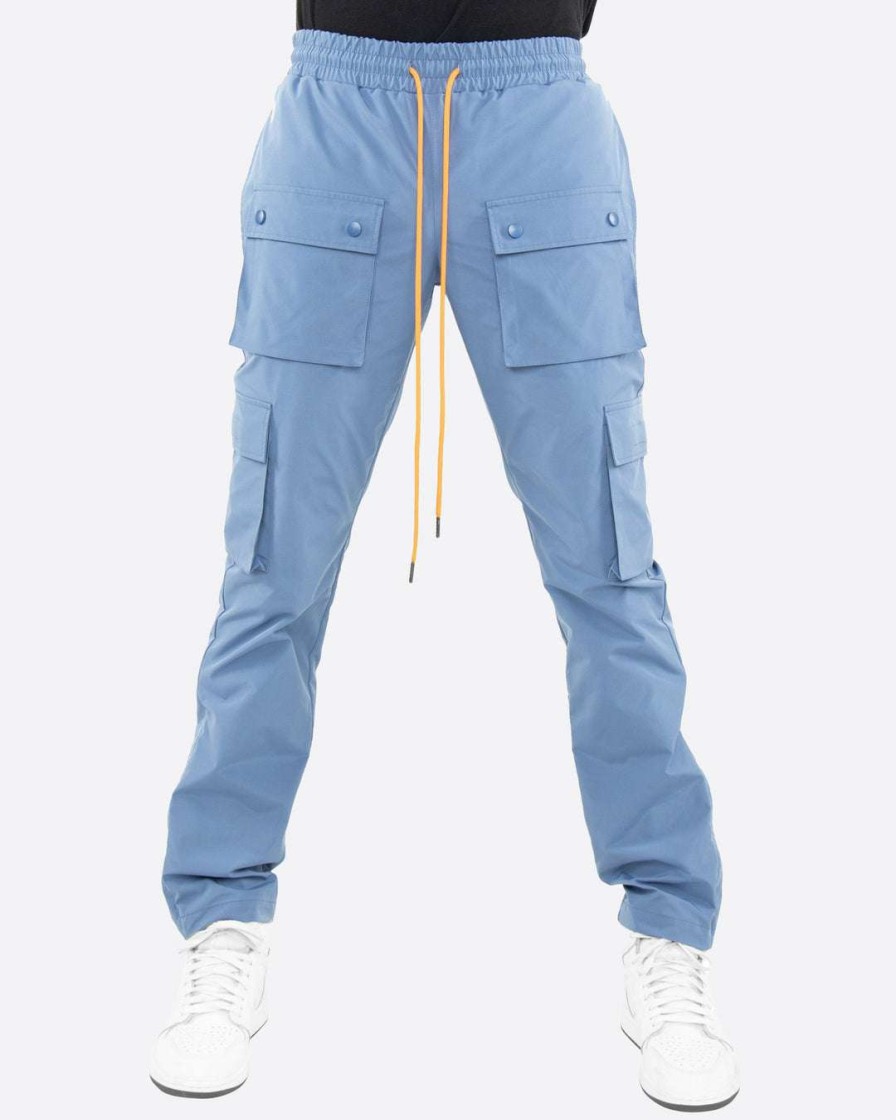 Men Eptm. | Eptm. Eptm Snap Cargo Pants-Sky Blue