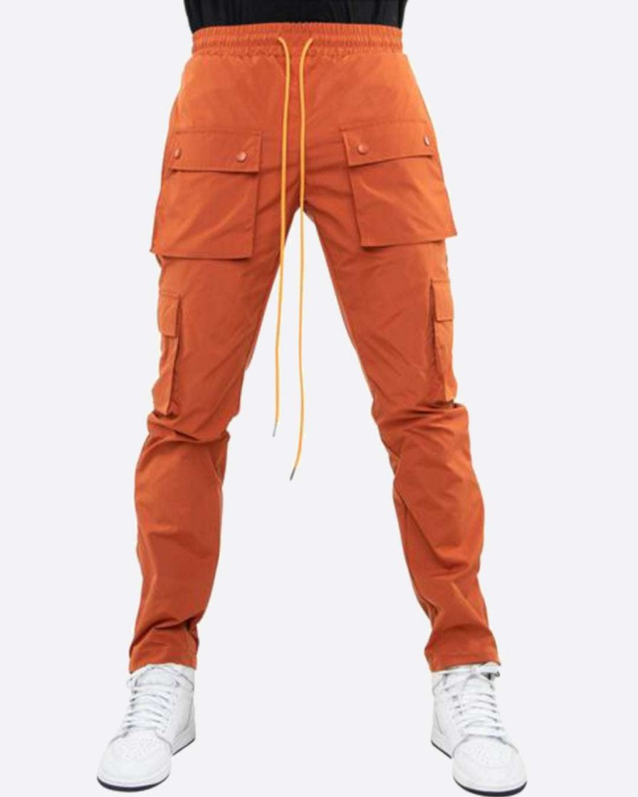 Men Eptm. | Eptm. Eptm Snap Cargo Pants-Orange Cargos