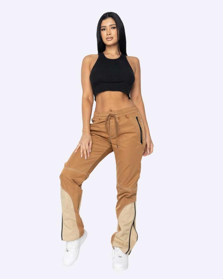 Women Eptm. | Eptm. Bottoms Eptm Women Metropole Track Pants-Coffee