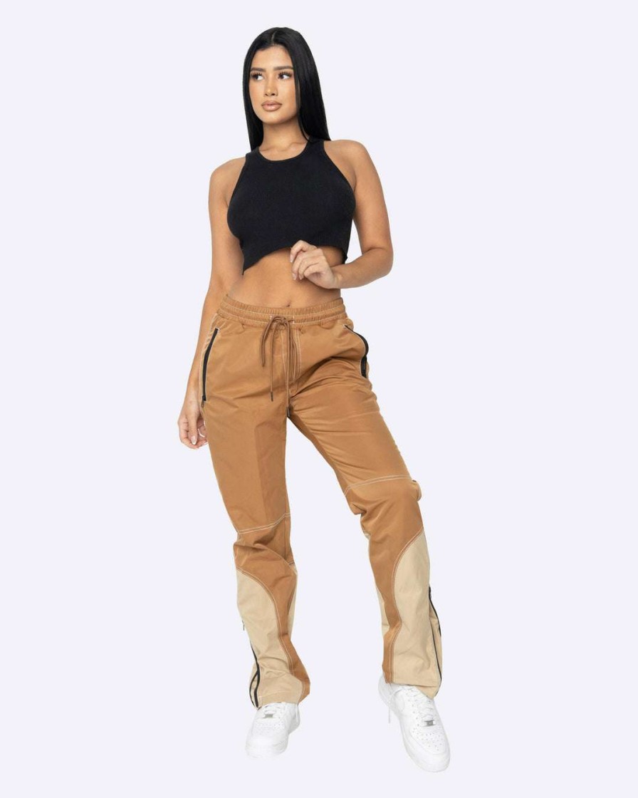 Women Eptm. | Eptm. Bottoms Eptm Women Metropole Track Pants-Coffee