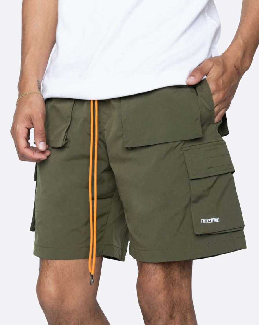 Men Eptm. | Eptm. Eptm Snap Cargo Shorts-Olive