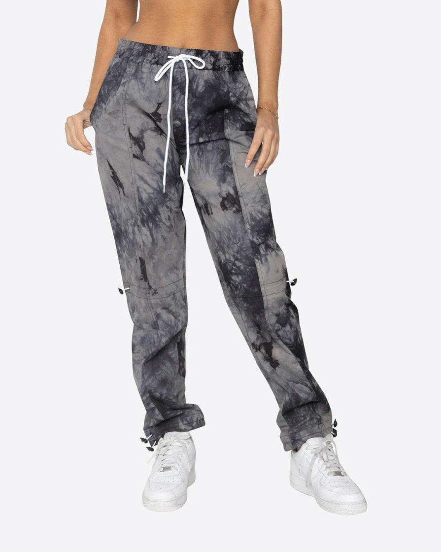 Women Eptm. | Eptm. Eptm Women Tie Dye Hyper Track Pants-Black