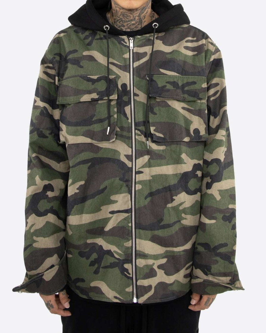 Men Eptm. | Eptm. Jackets Eptm Hood Jacket-O.G. Camo