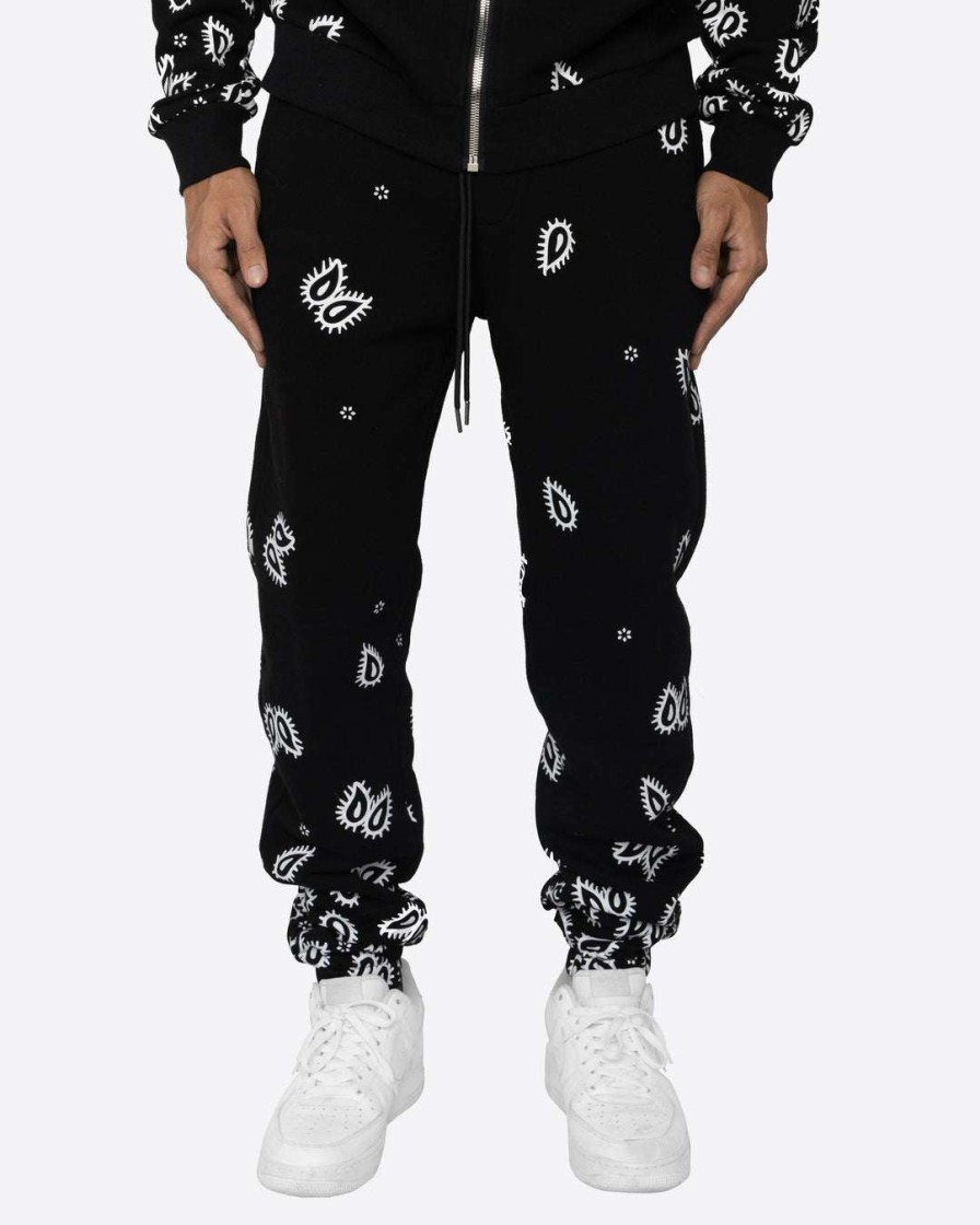 Men Eptm. | Eptm. Eptm Amoeba Print Sweatpants-Black