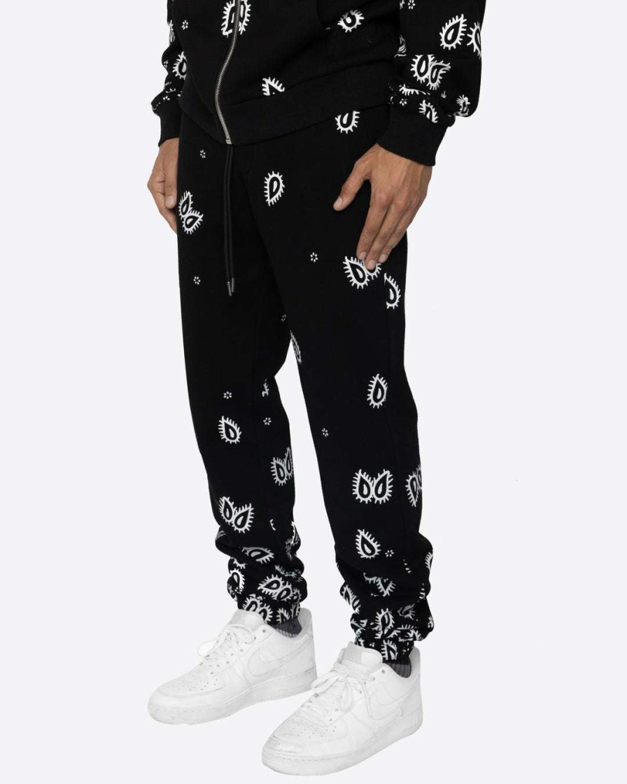 Men Eptm. | Eptm. Eptm Amoeba Print Sweatpants-Black