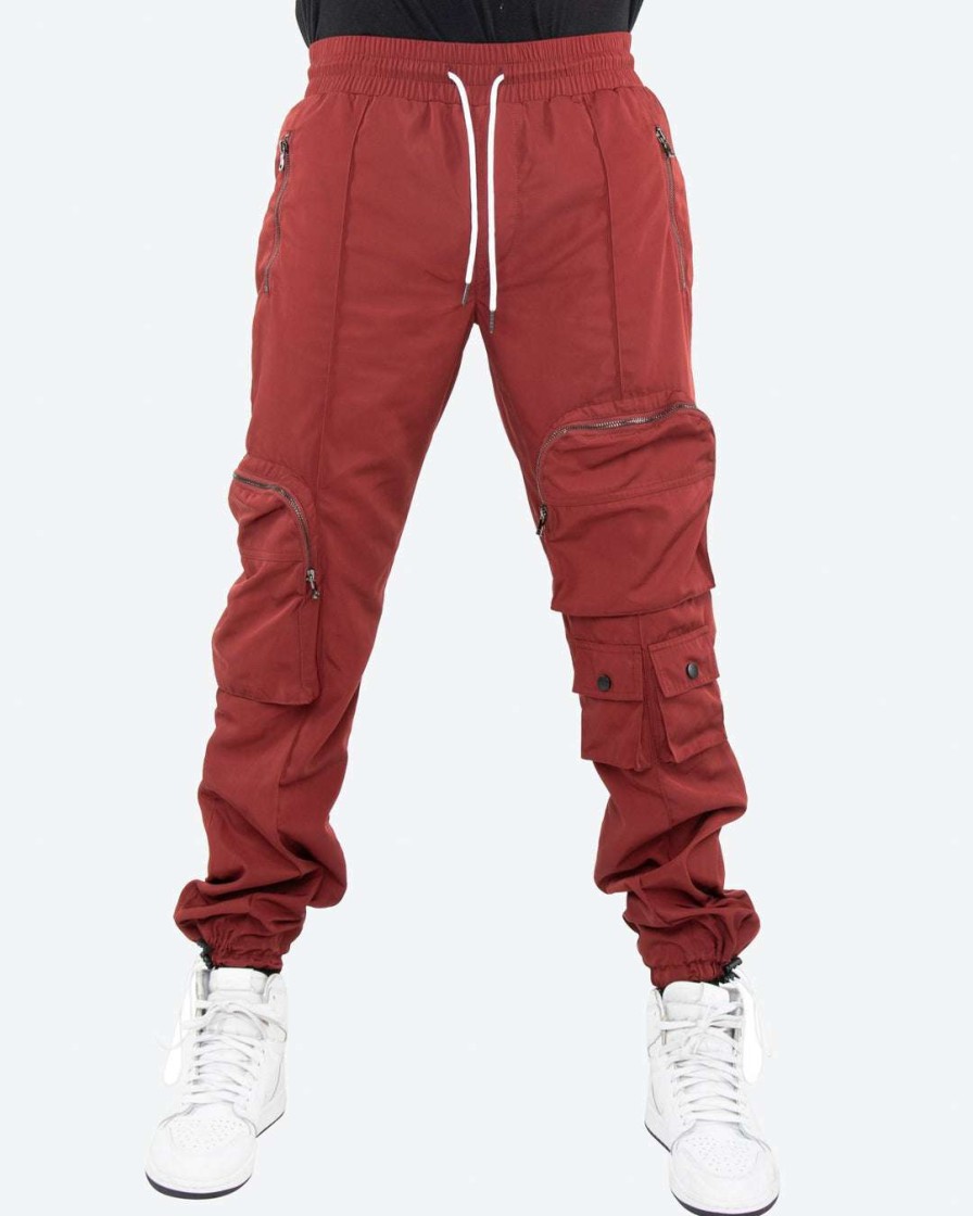 Men Eptm. | Eptm. Eptm Hyper Cargo Pants-Burgundy