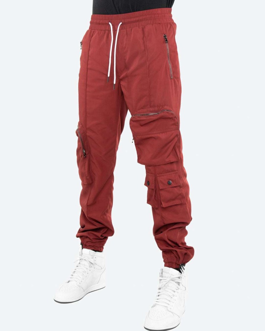 Men Eptm. | Eptm. Eptm Hyper Cargo Pants-Burgundy