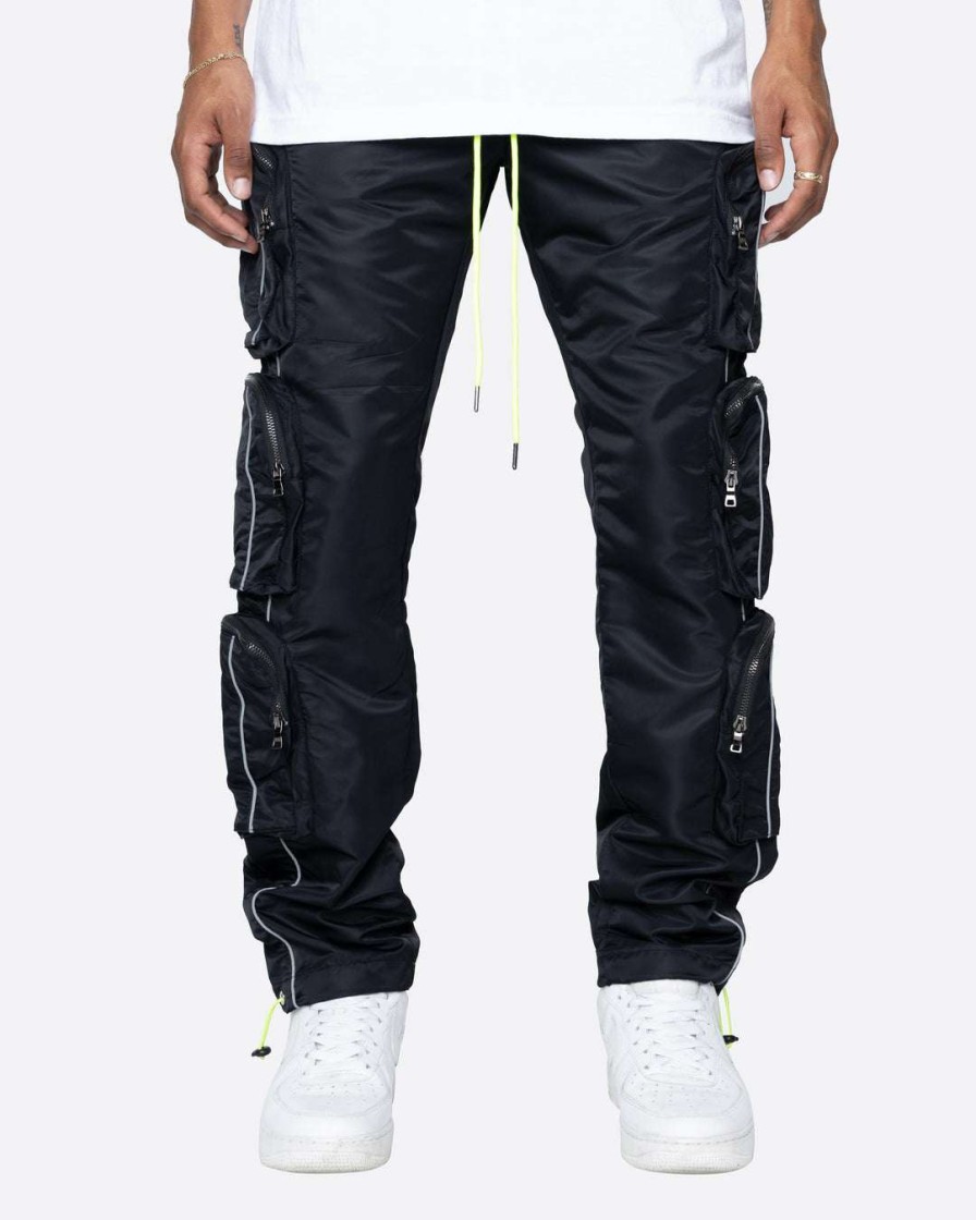 Men Eptm. | Eptm. Eptm 3M Triple Cargo Pants-Black New Arrivals