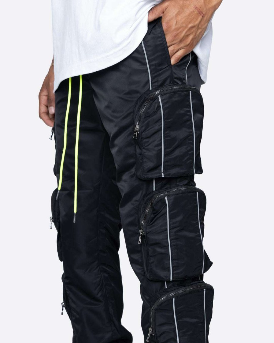 Men Eptm. | Eptm. Eptm 3M Triple Cargo Pants-Black New Arrivals