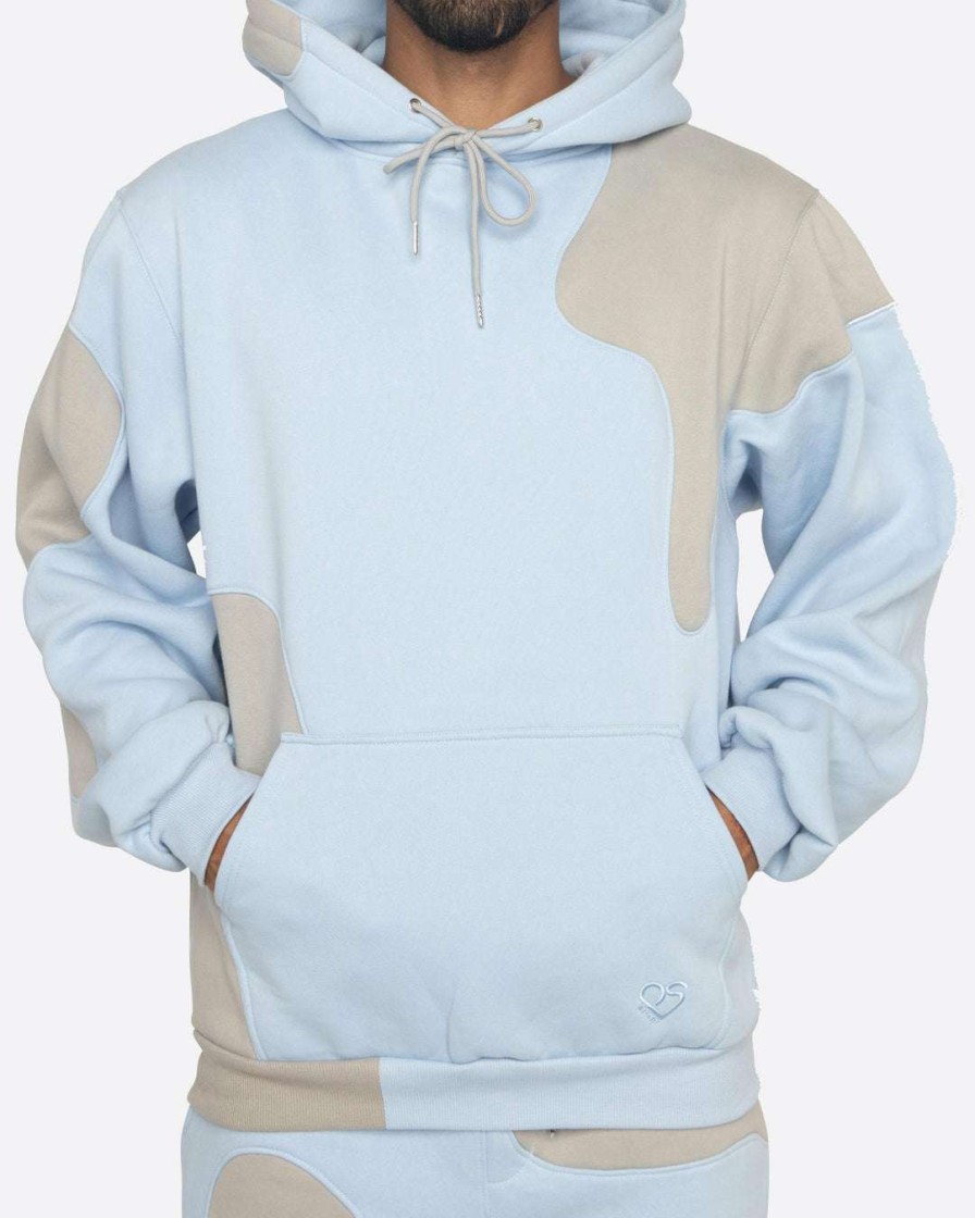 Men Eptm. | Eptm. New Arrivals Eptm X Pascal Marble Hoodie-Light Blue