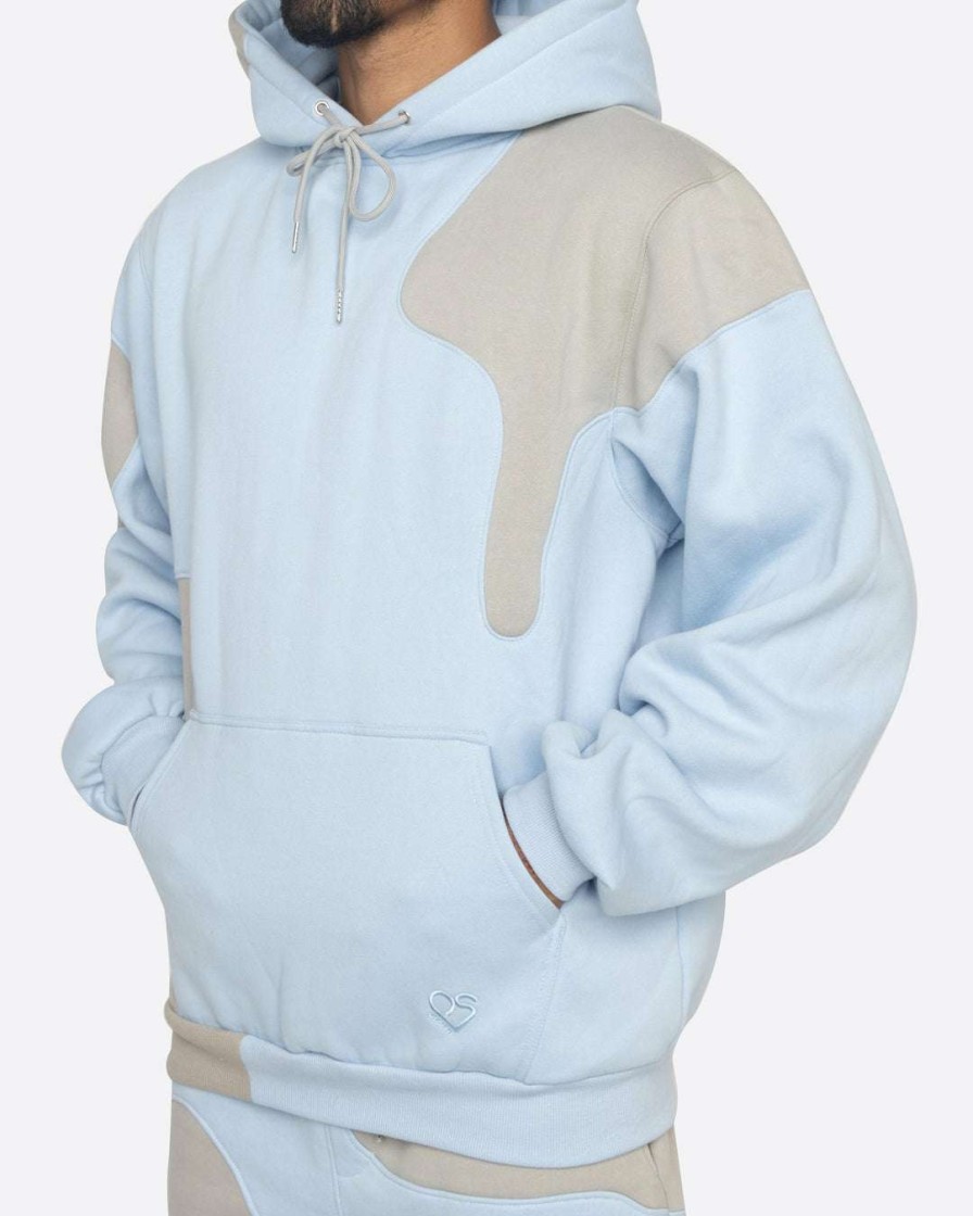 Men Eptm. | Eptm. New Arrivals Eptm X Pascal Marble Hoodie-Light Blue