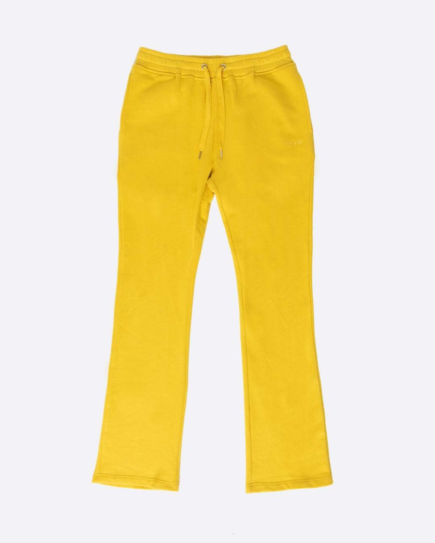 Men Eptm. | Eptm. Eptm French Terry Flare Pants-Mustard