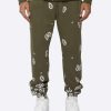 Men Eptm. | Eptm. Eptm Amoeba Print Sweatpants-Olive