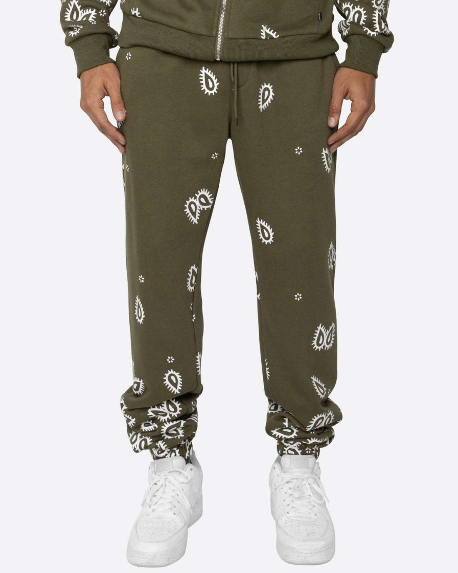 Men Eptm. | Eptm. Eptm Amoeba Print Sweatpants-Olive