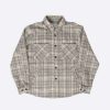 Men Eptm. | Eptm. Shirts Eptm Slit Flannel Shirt-Cream