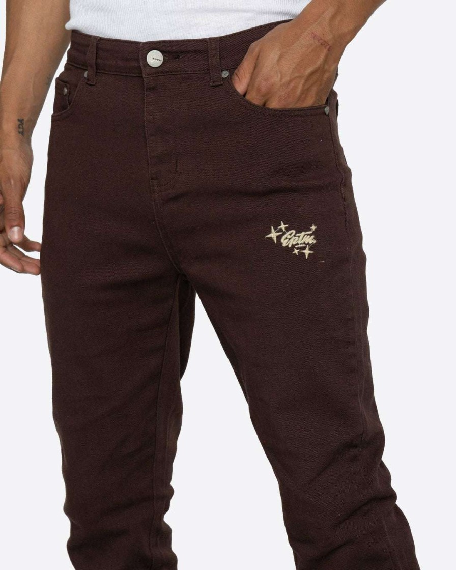 Men Eptm. | Eptm. Eptm Lumi Flare Pants-Brown New Arrivals