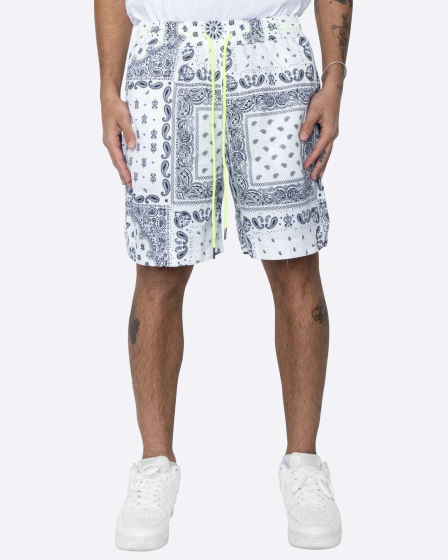 Men Eptm. | Eptm. Eptm Tie Dyed Bandana Shorts-White