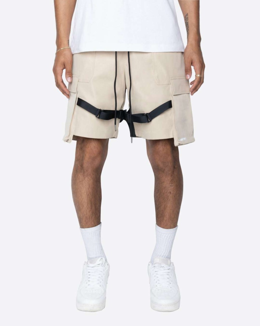 Men Eptm. | Eptm. Eptm Strap Cargo Shorts-Khaki