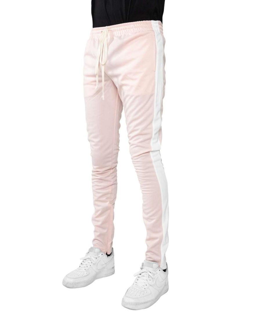 Men Eptm. | Eptm. Eptm Dusty Pink/White-Track Pants