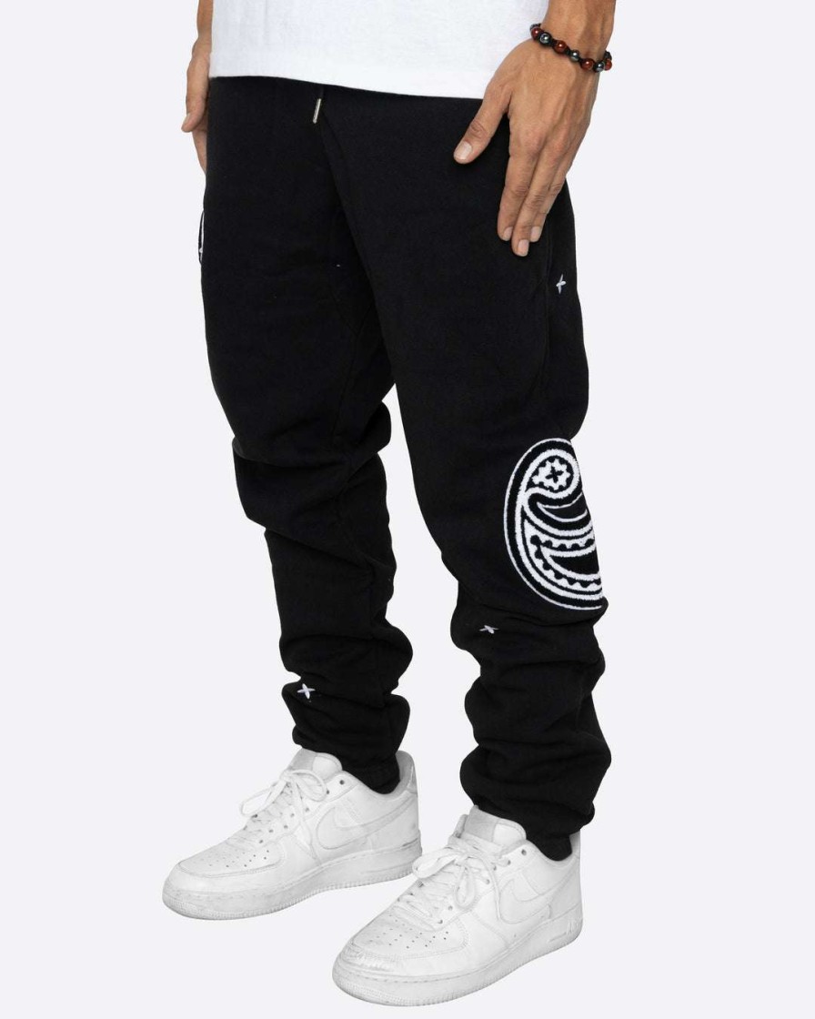 Men Eptm. | Eptm. Eptm Paisley Sweatpants-Black Sweats