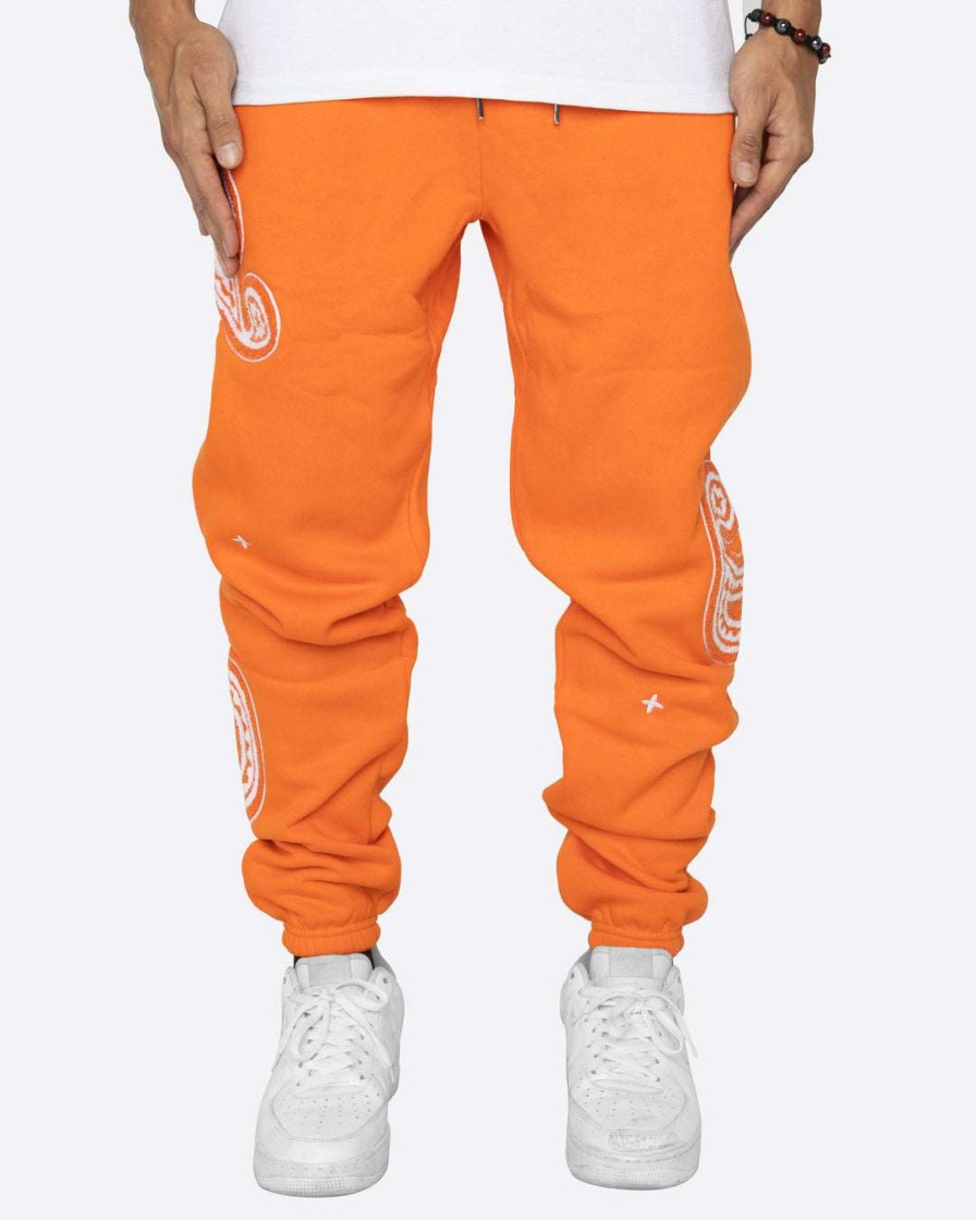 Men Eptm. | Eptm. Eptm Paisley Sweatpants-Orange