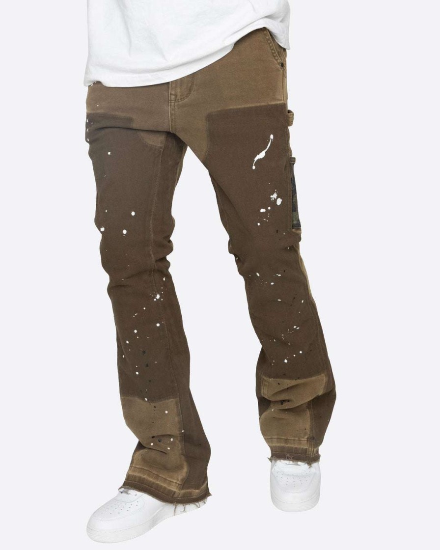 Men Eptm. | Eptm. Eptm Camo Pocket Flare Pants-Olive