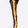 Men Eptm. | Eptm. Eptm Nylon Basic Track Pants-Brown/Mustard