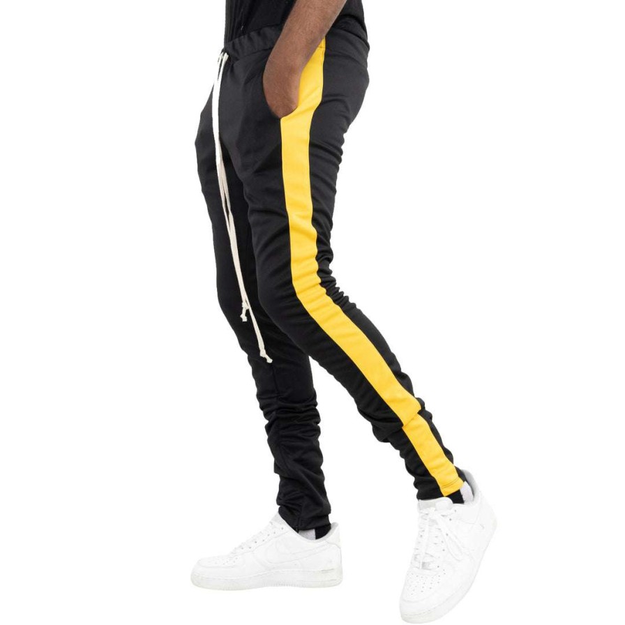 Men Eptm. | Eptm. Eptm Black/Yellow-Track Pants