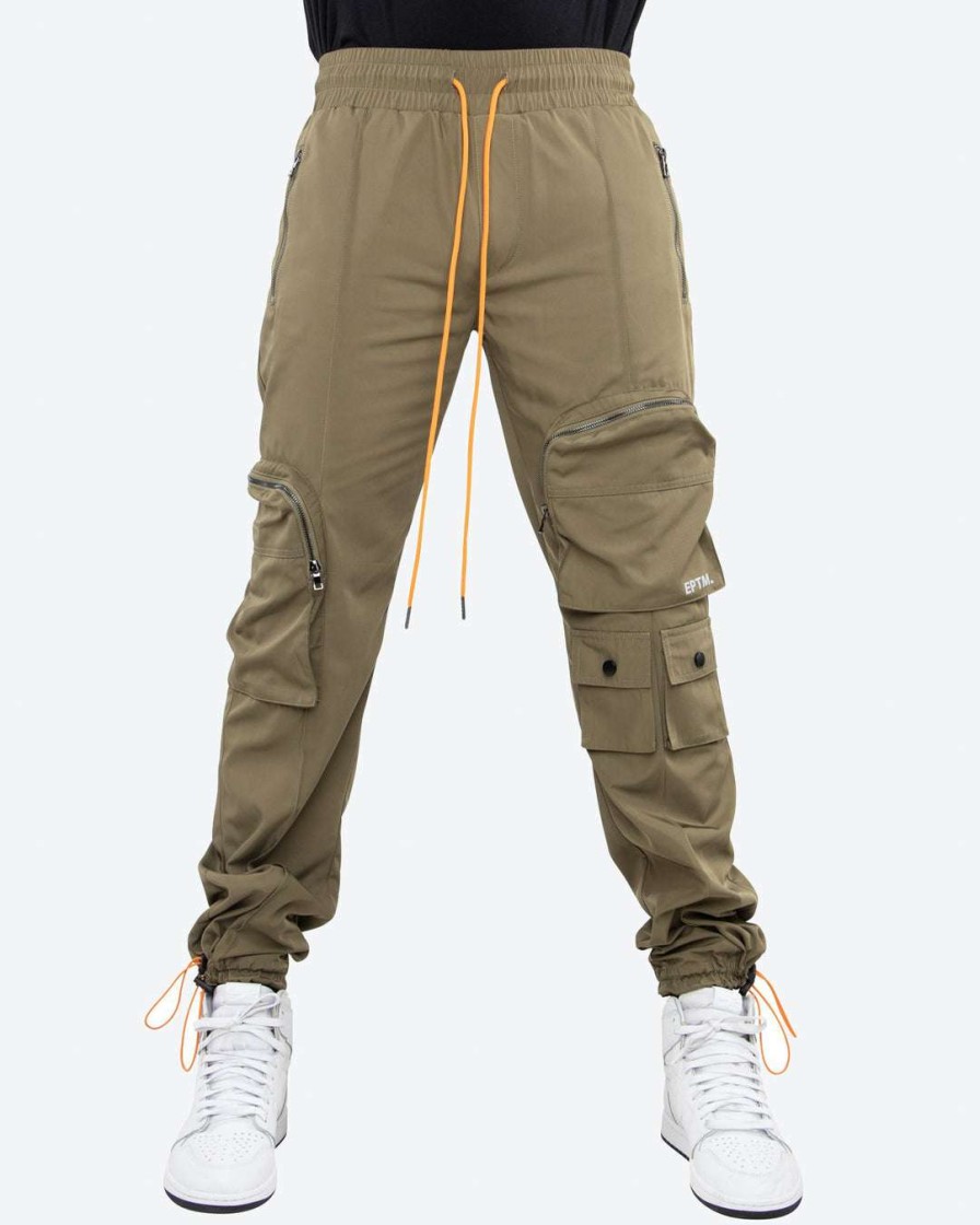 Men Eptm. | Eptm. Eptm Hyper Cargo Pants-Olive Cargos