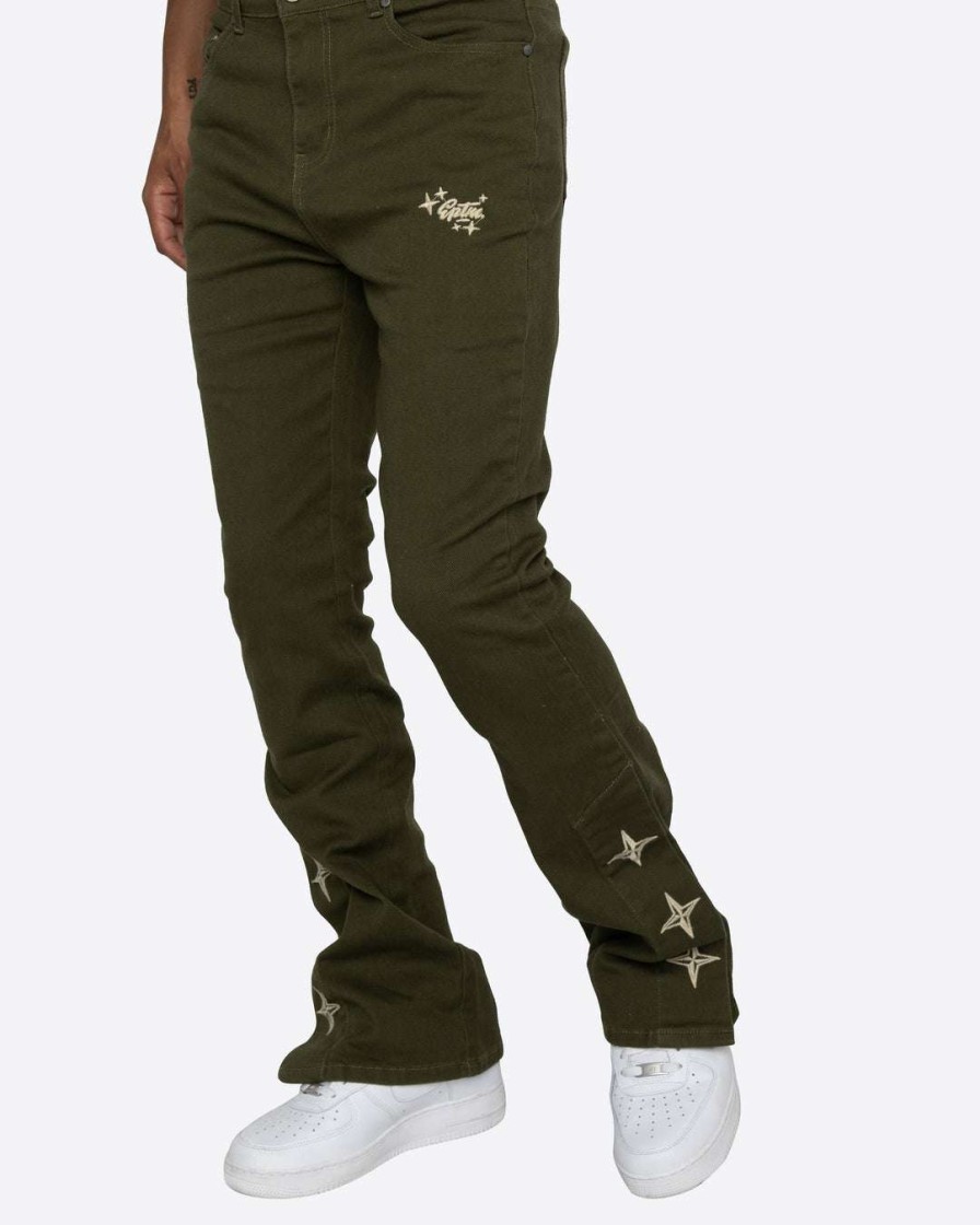 Men Eptm. | Eptm. Eptm Lumi Flare Pants-Olive