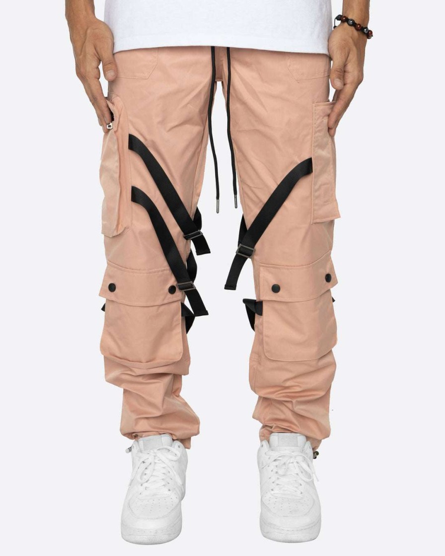 Men Eptm. | Eptm. Cargos Eptm Tayhwa Strap Cargo-Salmon