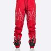 Men Eptm. | Eptm. Eptm Flame Windbreaker Pants-Red