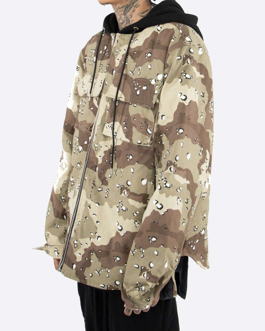 Men Eptm. | Eptm. Eptm Hood Jacket-Desert Camo Jackets