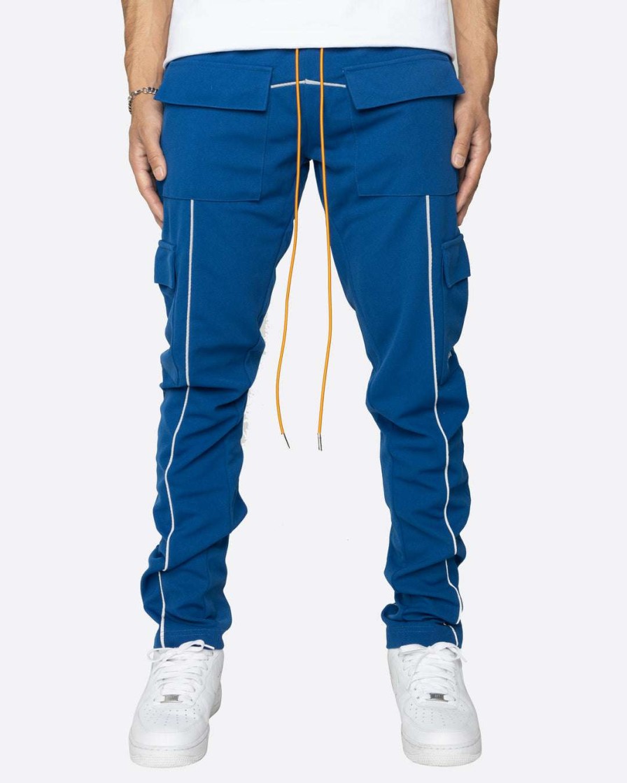 Men Eptm. | Eptm. Eptm Reflective Piping Cargo Pants 3.0-Royal Blue