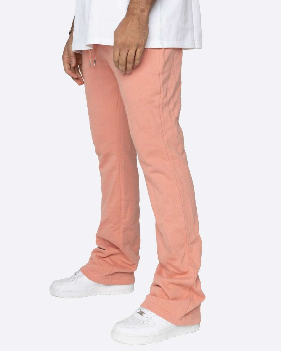 Men Eptm. | Eptm. Eptm French Terry Flare Pants-Dark Pink Sweats