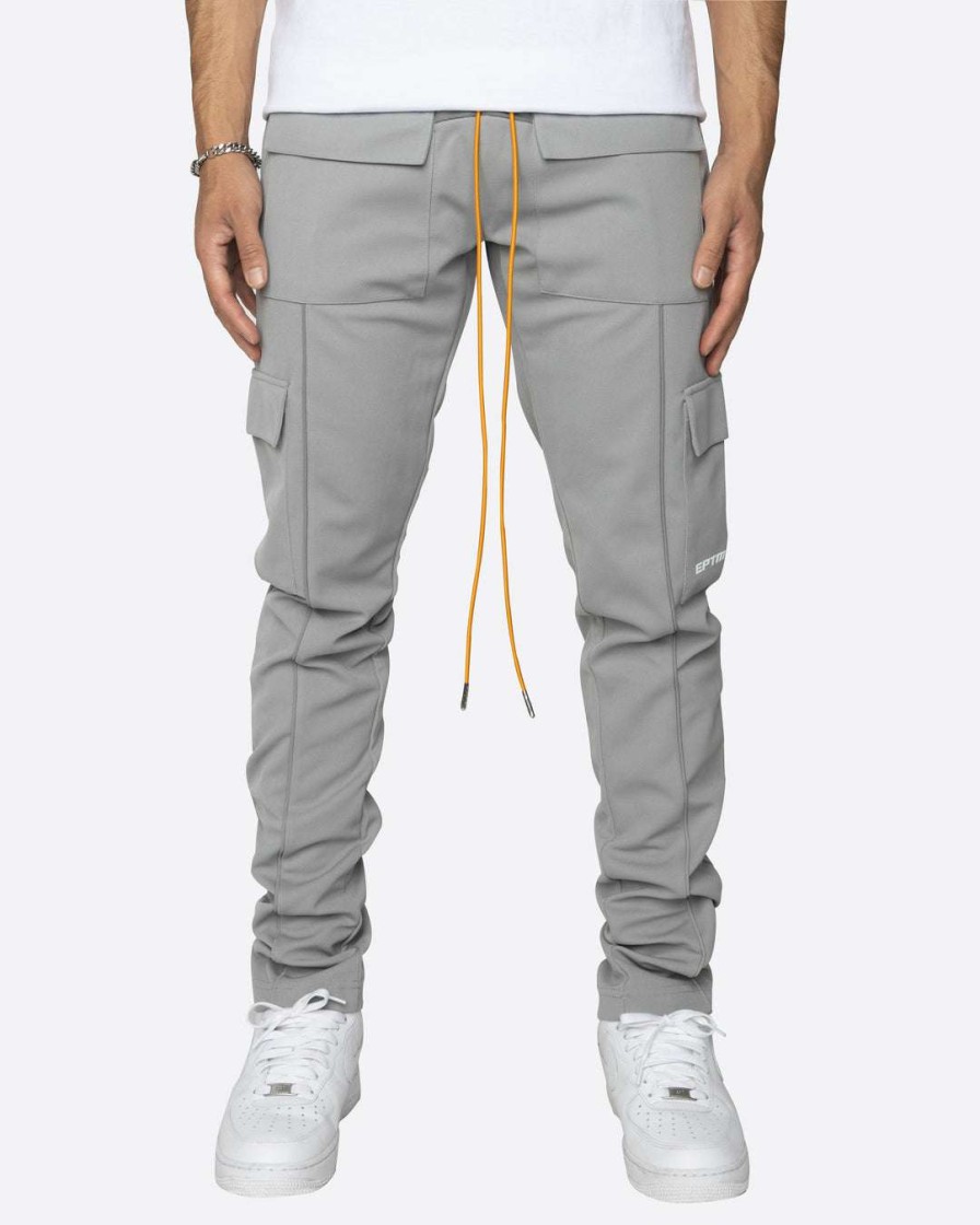 Men Eptm. | Eptm. Eptm Reflective Piping Cargo Pants 3.0-Grey Cargos