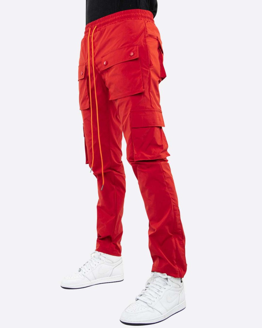 Men Eptm. | Eptm. Eptm Snap Cargo Pants-Red Cargos