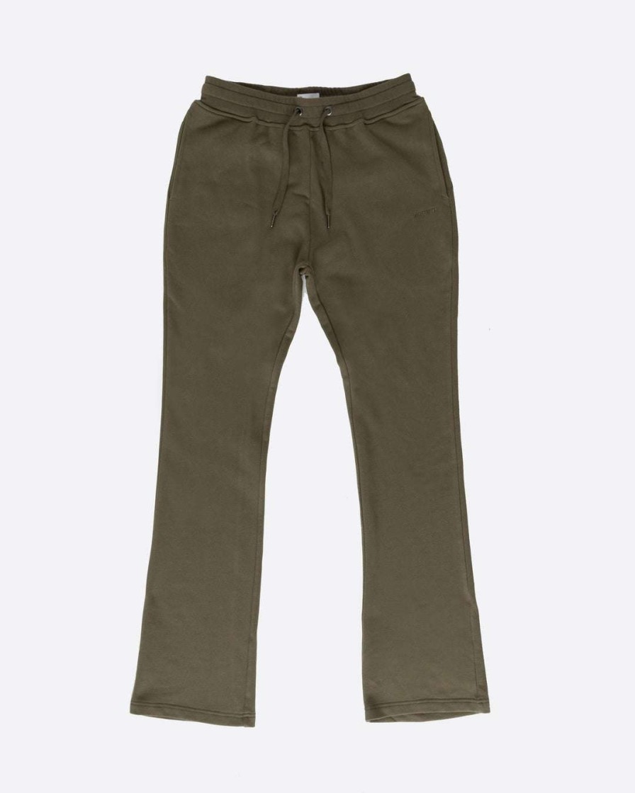 Men Eptm. | Eptm. Eptm French Terry Flare Pants-Olive Sweats