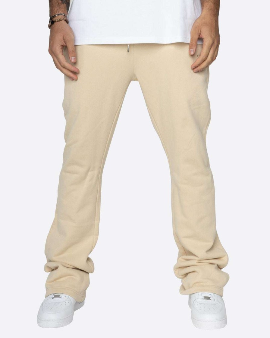 Men Eptm. | Eptm. Eptm French Terry Flare Pants-Khaki