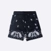 Men Eptm. | Eptm. New Arrivals Eptm X Pascal Vintage Paisley Shorts-Black