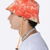 Accessories Eptm. | Eptm. Eptm Tie Dyed Bandana Bucket Hat-Orange