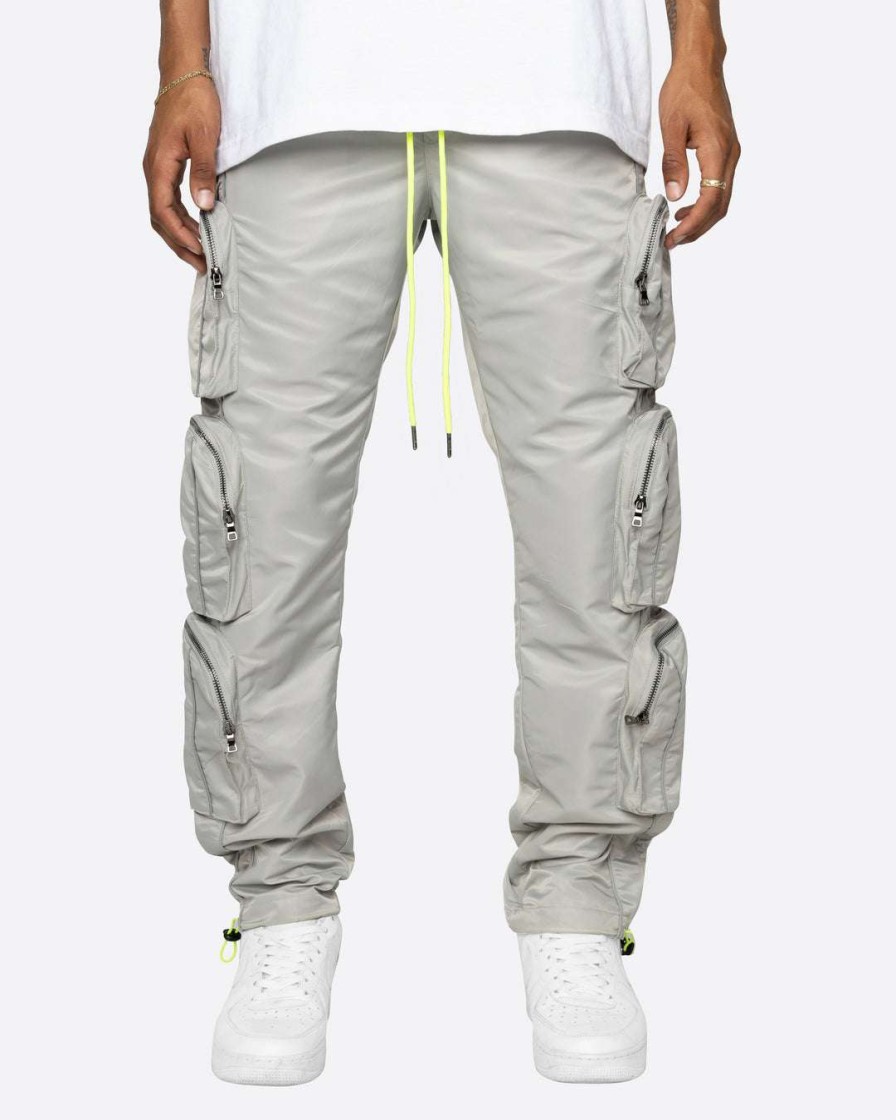 Men Eptm. | Eptm. Eptm 3M Triple Cargo Pants-Grey New Arrivals