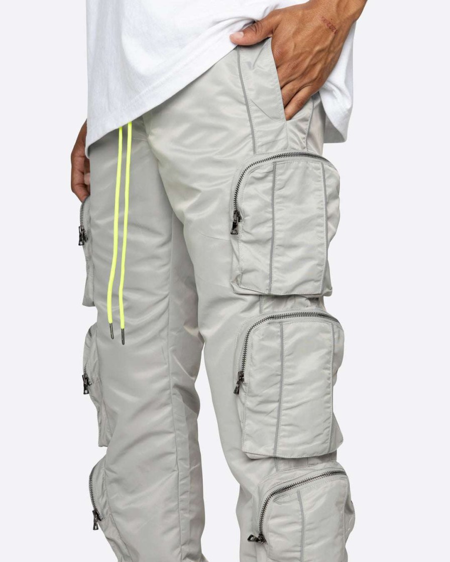 Men Eptm. | Eptm. Eptm 3M Triple Cargo Pants-Grey New Arrivals