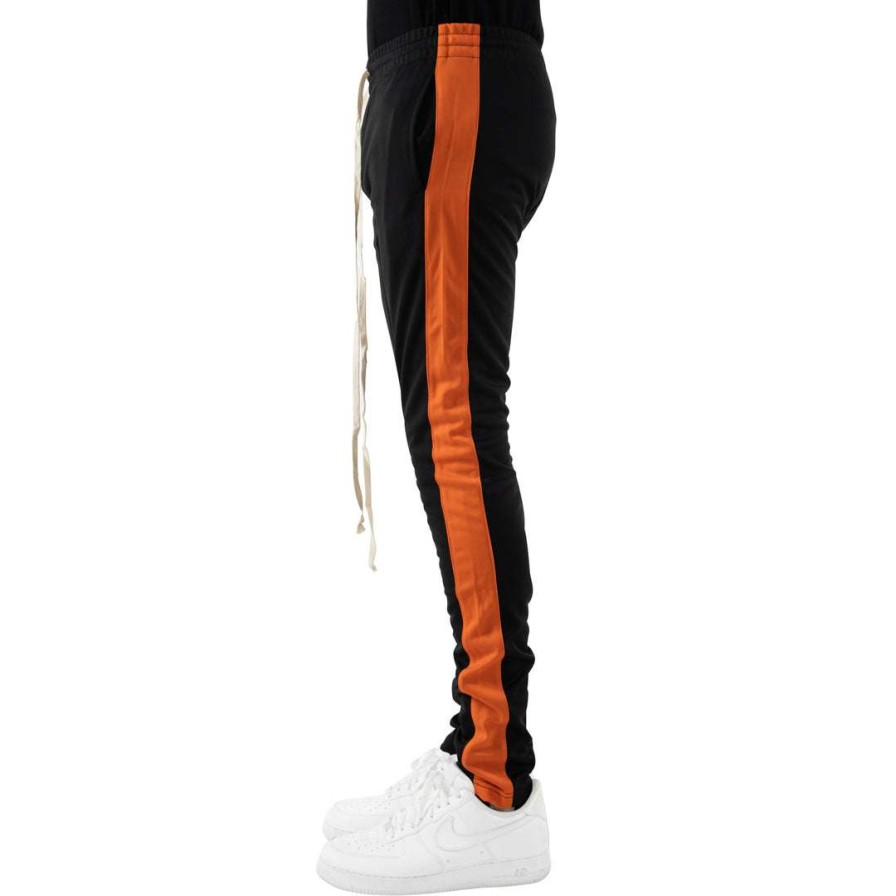 Men Eptm. | Eptm. Eptm Track Pants-Black/Orange