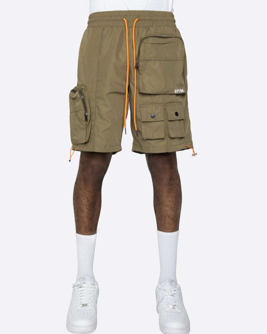 Men Eptm. | Eptm. Eptm Hyper Cargo Shorts-Olive