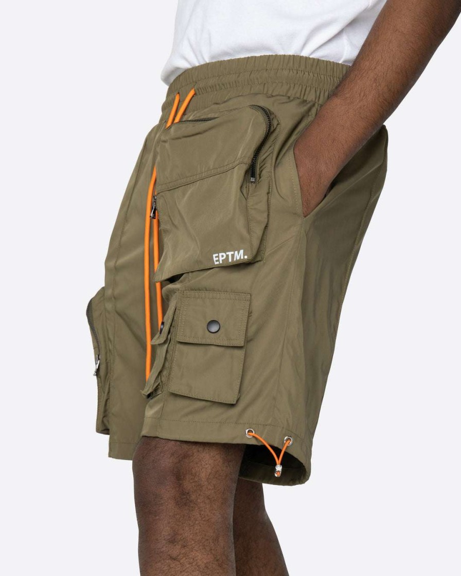 Men Eptm. | Eptm. Eptm Hyper Cargo Shorts-Olive