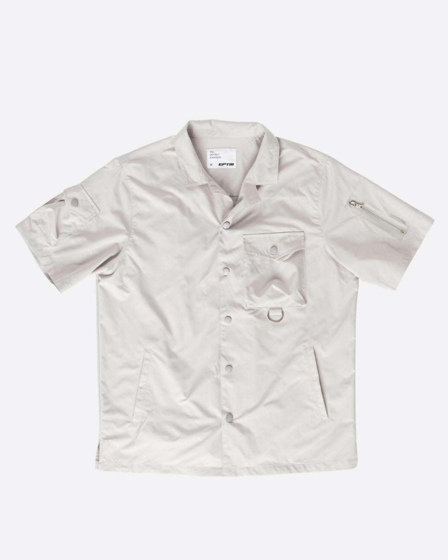 Men Eptm. | Eptm. Eptm Snap Button Shirt-Grey Shirts